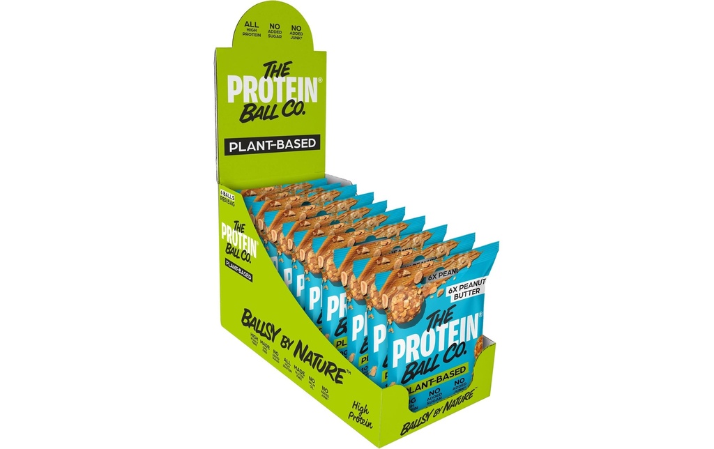 The Protein Ball Co. Protein Balls Peanut Butter Plant 10 x 45 g