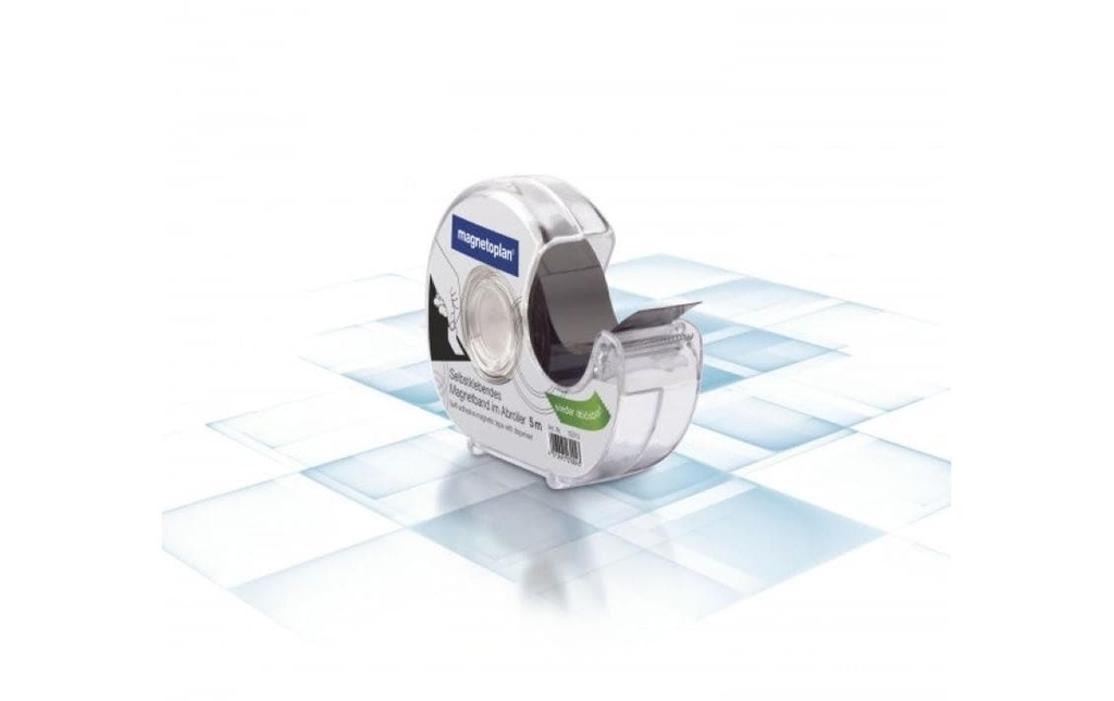 Magnetoplan Bande magnétique 1.9 cm x 5 m en distributeur, autocollant