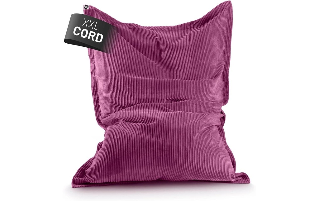 Lumaland sac pour s'asseoir Cordon rouge vin, 380 l