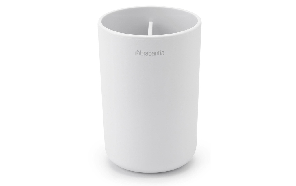 Brabantia Gobelet pour le brossage de dents ReNew Blanc