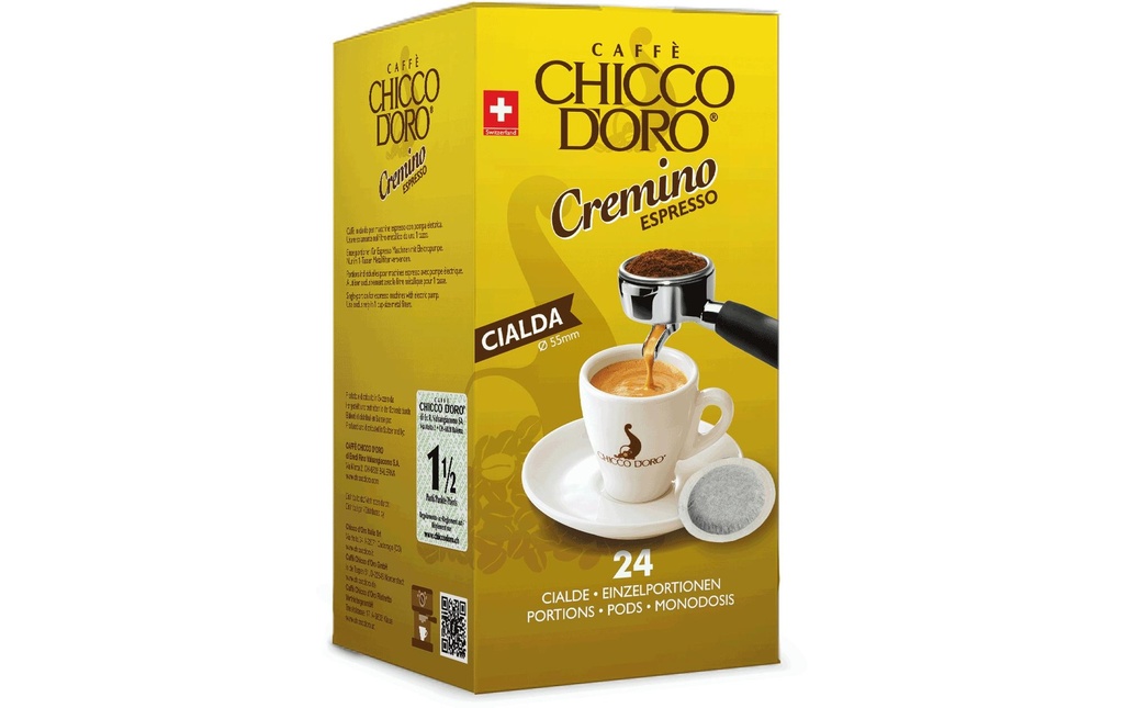 Chicco d'Oro Dosettes de café Cremino Espresso 24 pièce