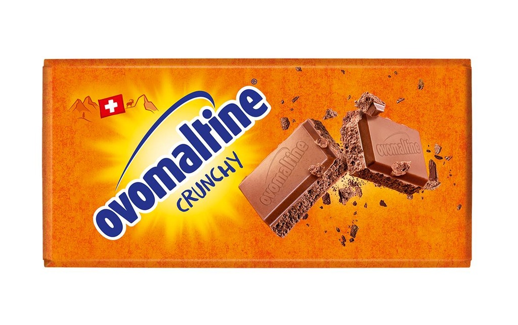 Ovomaltine Tablette de chocolat Crunchy 100 g