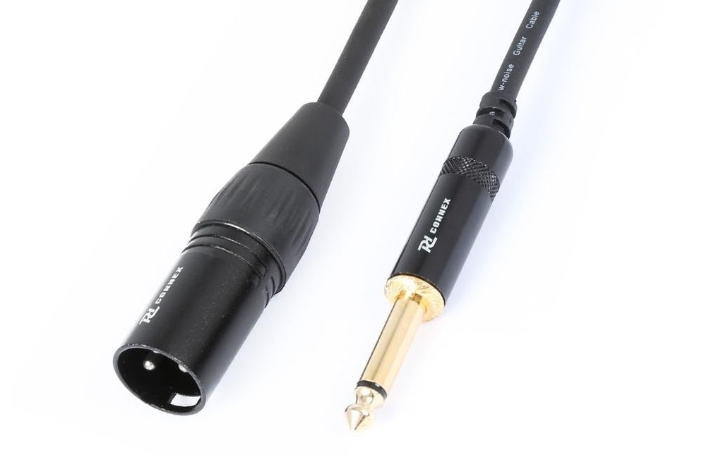 PD Connex CX131 XLR 3 pôles, mâle - jack 6.3 mm, mâle 0.15 m