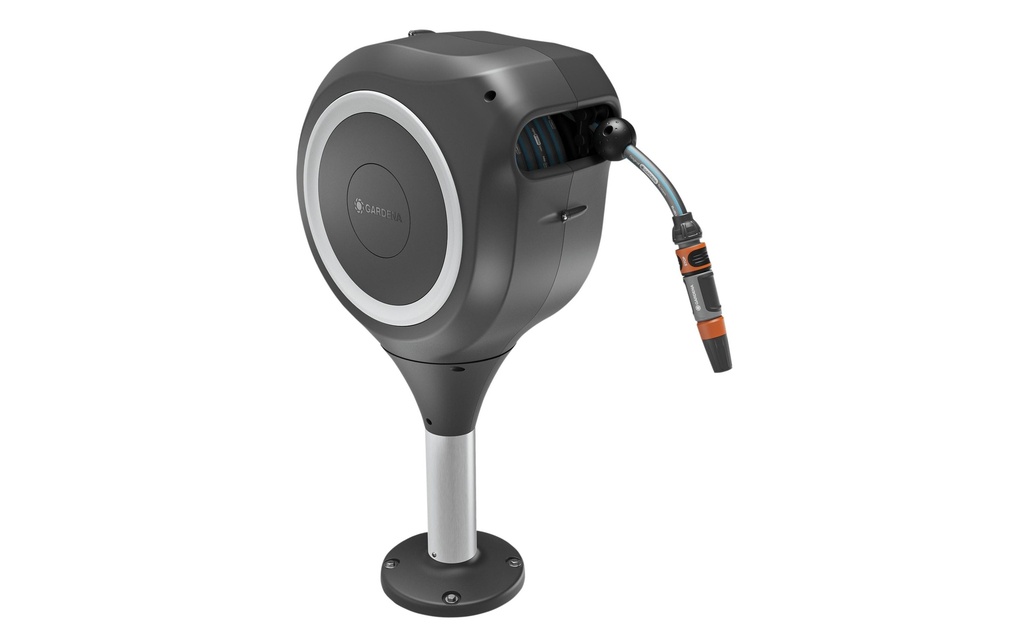 GARDENA Enrouleur de tuyau RollUp S (blanc) 15 m