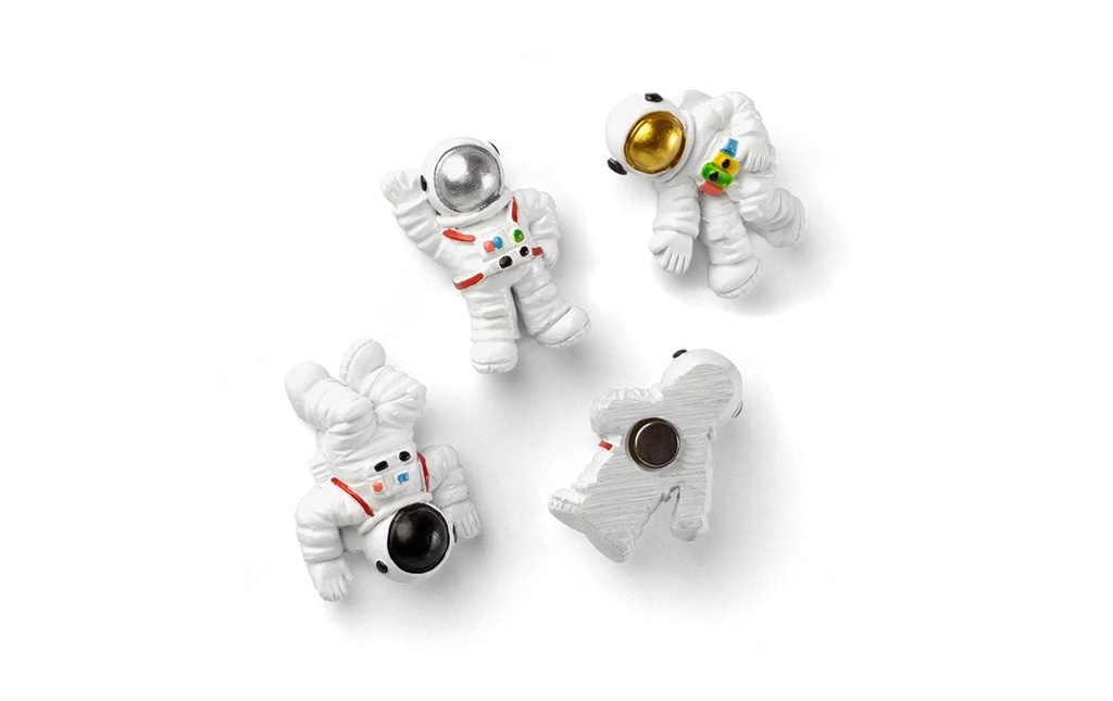 Trendform Aimant Espace Set de 4 pièces, Blanc