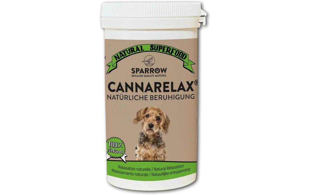 Sparrow Supplément alimentaire pour chiens CannaRelax 450 g