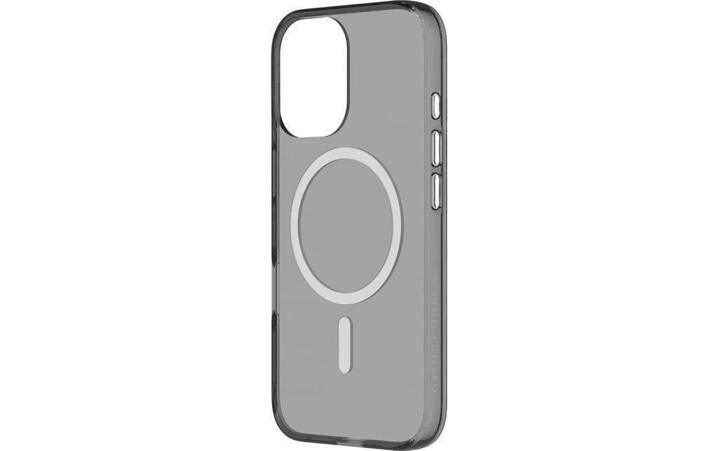 Rhinoshield Coque arrière JellyTint MagSafe iPhone 16e/iPhone 17e Ash Black