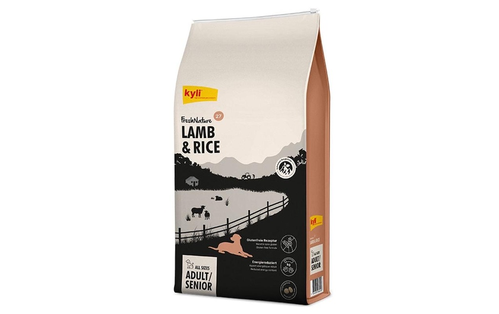 kyli Alimentation sèche FreshNature No 27 Agneau, 12 kg