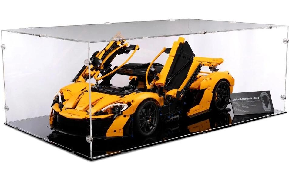 iDisplayit Modules de construction Présentoir en acrylique XL pour LEGO 42172 McLaren P1