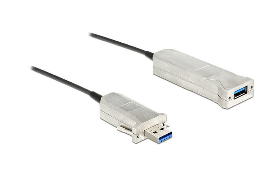 Delock Câble de prolongation USB 3.0 5 Gbps, USB-A - USB-A 20 m
