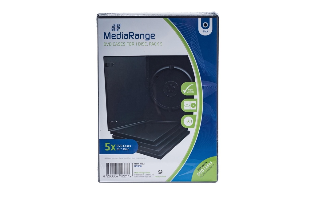 MediaRange Housse DVD 1 Disc