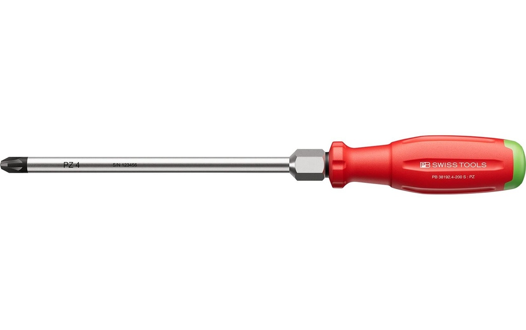 PB Swiss Tools Tournevis PB 38192.4-200 S Pozidriv