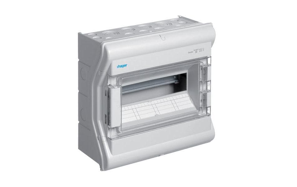 Hager Coffret électrique Vector, IP65 12M CH avec SSK