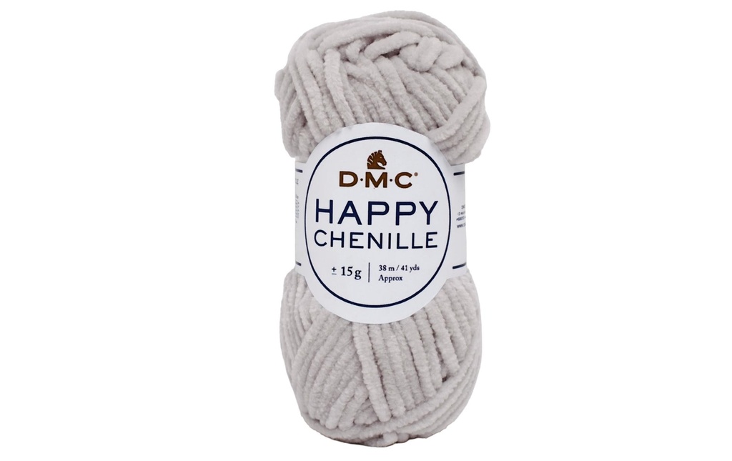 DMC Laine Happy Chenille Gris clair, 38 m