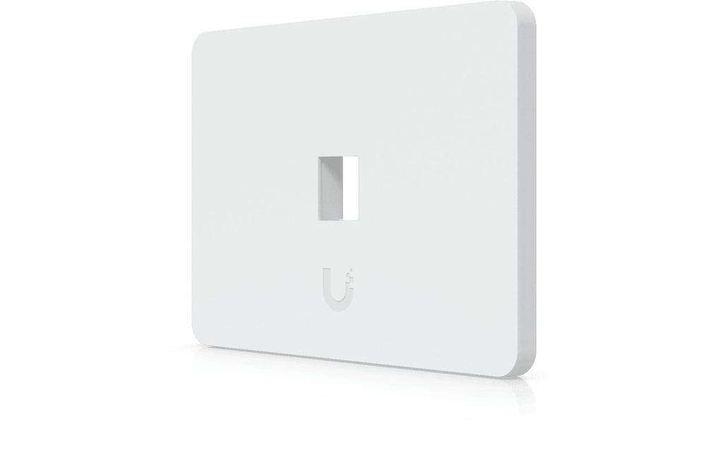 Ubiquiti Horizontal Paintable Keystone Wall Plate 1 port, pack de 4