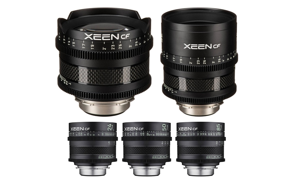 Samyang Longueur focale fixe XEEN CF Komplett Set 5x – Arri PL