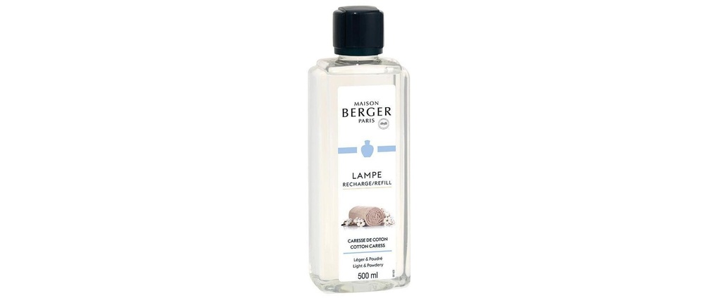 Maison Berger Recharge pour diffuseur de parfum Caresse de Coton 500 ml