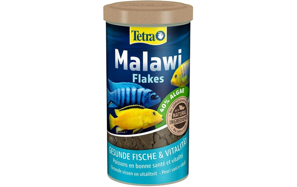 Tetra Nourriture pour cichlidés Flocons de Malawi, 1 l