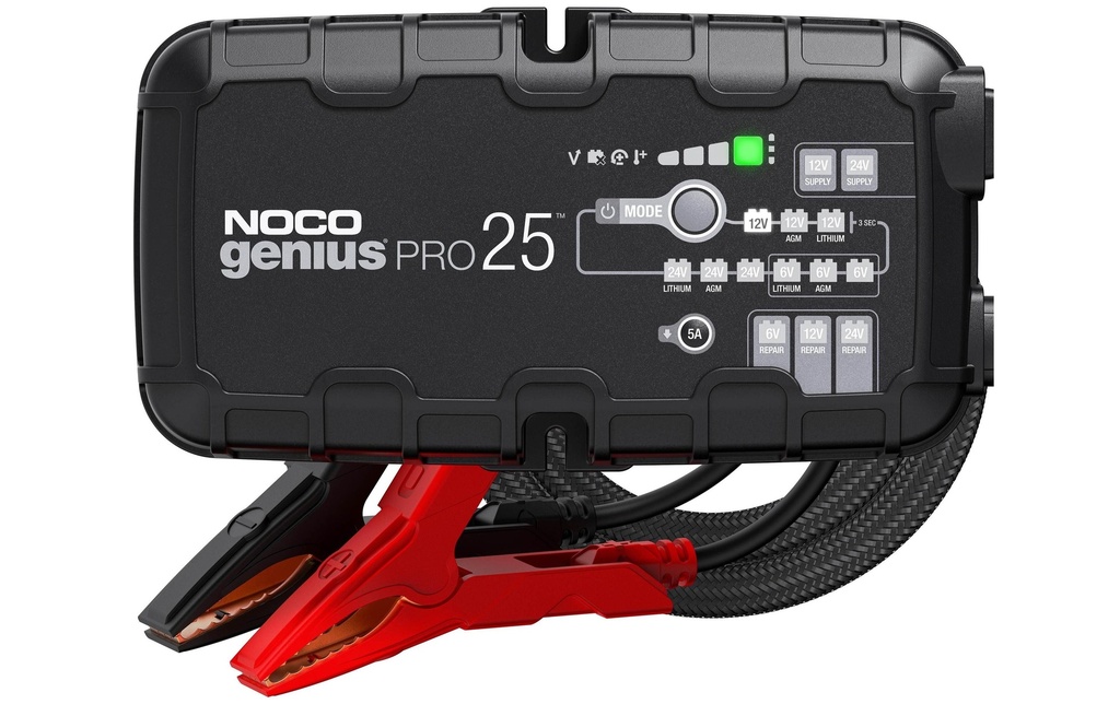 Noco Chargeur de batterie GENIUSPRO26 6-12-24 V, 25 A