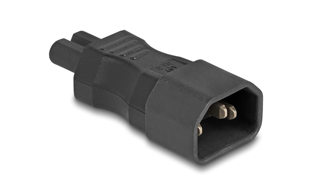Delock Fiche adaptateur IEC60320 C14 - C7, droit