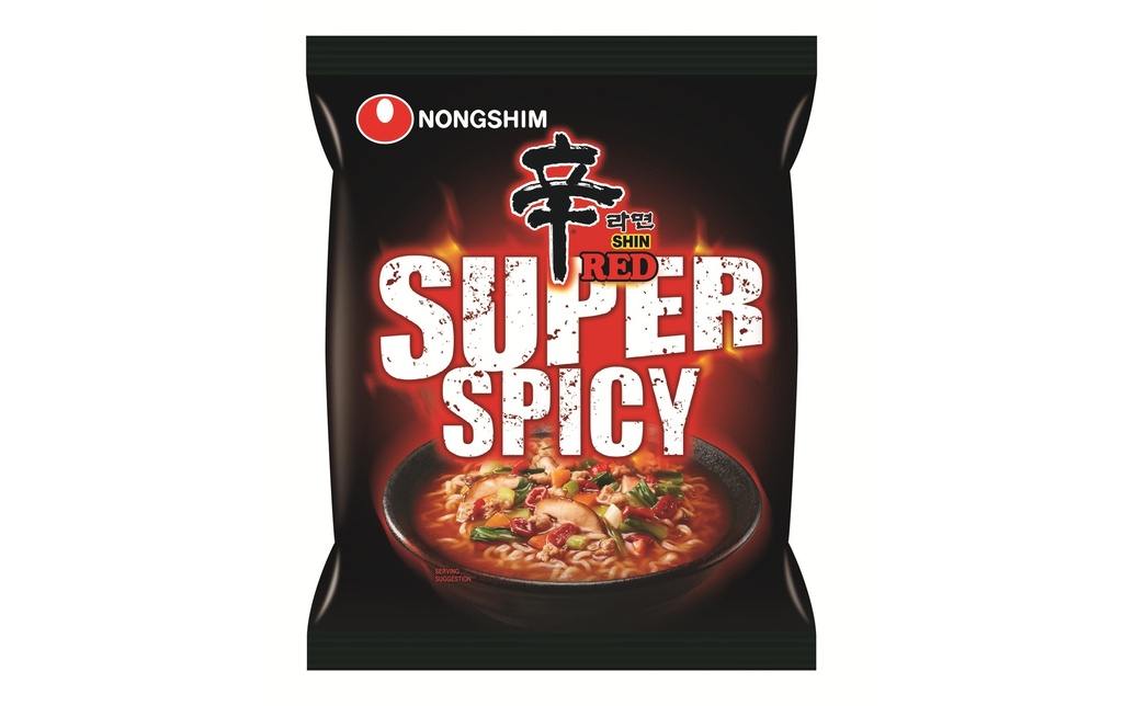 Nongshim Plat préparé Shin Red Super Spicy 120 g