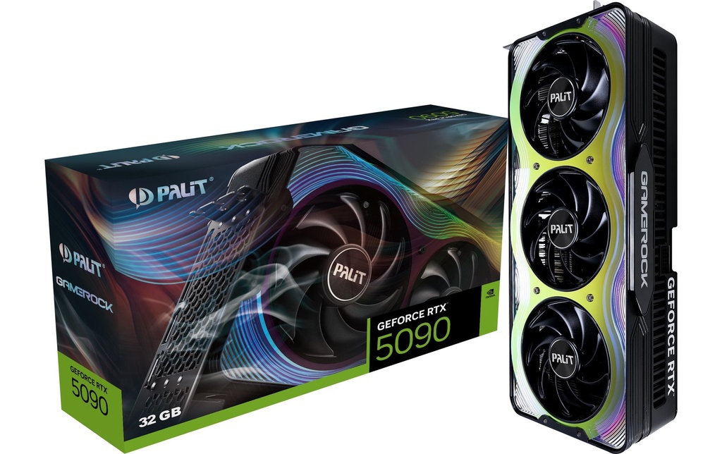 Palit Carte graphique RTX 5090 Game Rock 32 Go