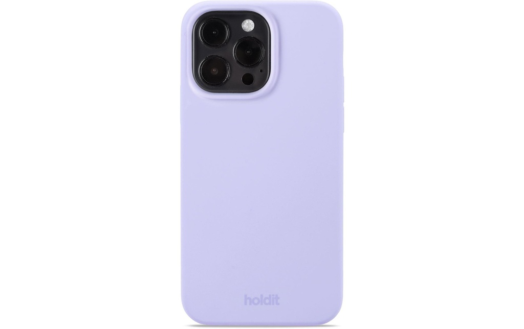 Holdit Coque arrière Silicone iPhone 15 Pro Max Lavande