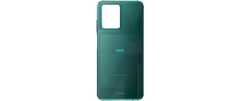 HMD Coque arrière Hard-Cover Fusion Cyan