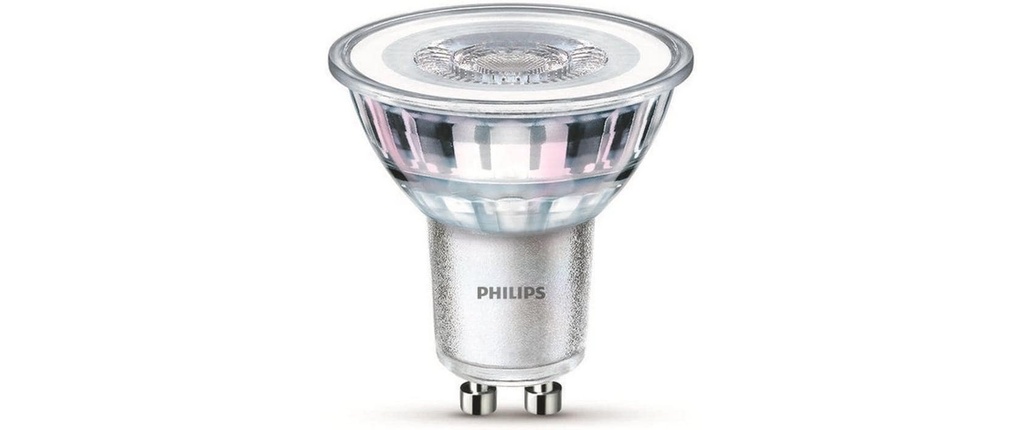 Philips Lampe LEDClassic 50W GU10 WW 36D ND 3CT/8 EC