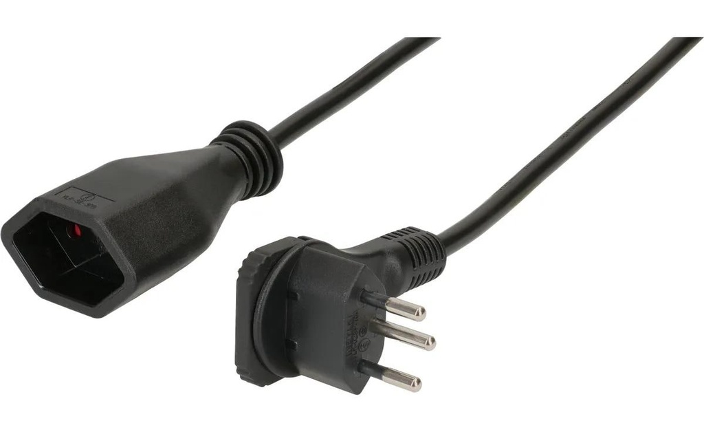 Max Hauri Câble de prolongation 5 m T13 - T12 Noir