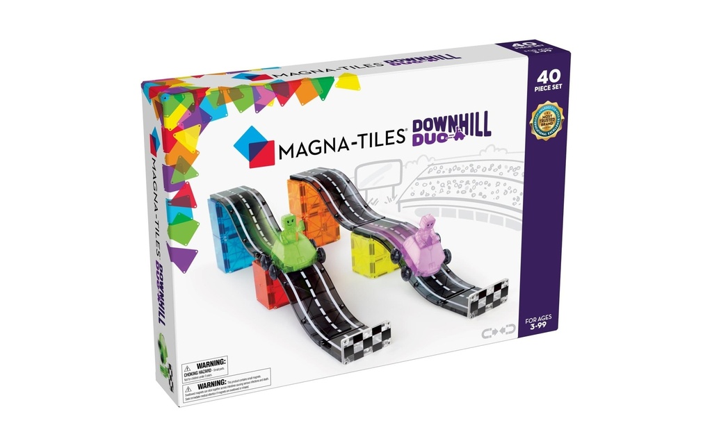 Magna-Tiles Modèle construction Set duo de descente