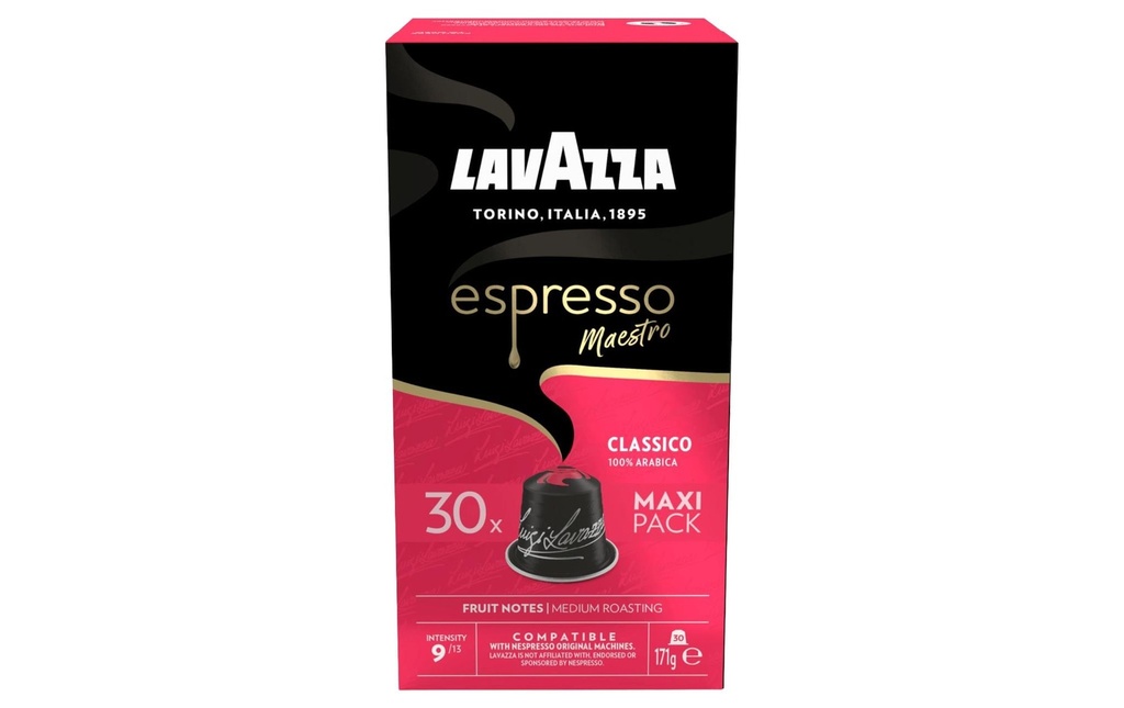 Lavazza Capsules de café Café Espresso Classico 30 Pièce/s