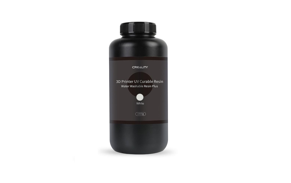 Creality Résine Lavable à l'eau, Blanc, 1 kg