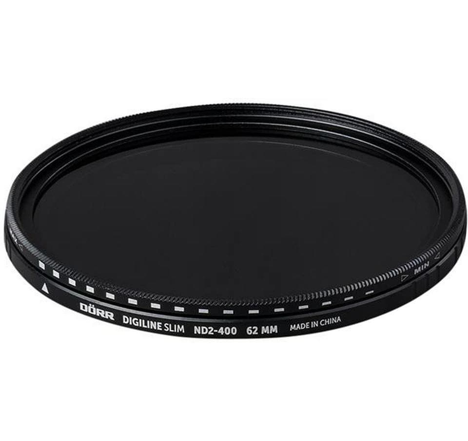 Dörr Filtre gris Digiline Slim Variable ND2-400 – 62 mm