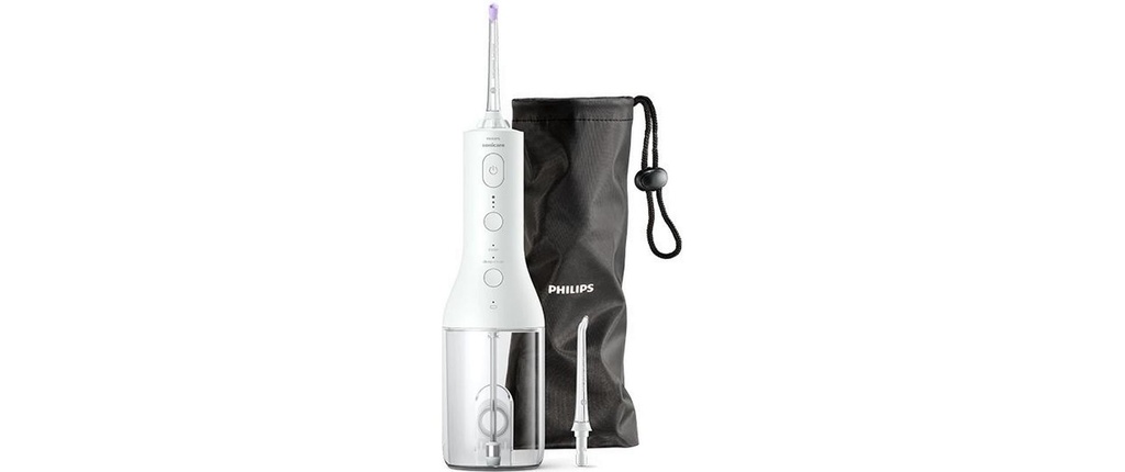 Philips Hydropulseur Power Flosser 3000 HX3826/31 Blanc