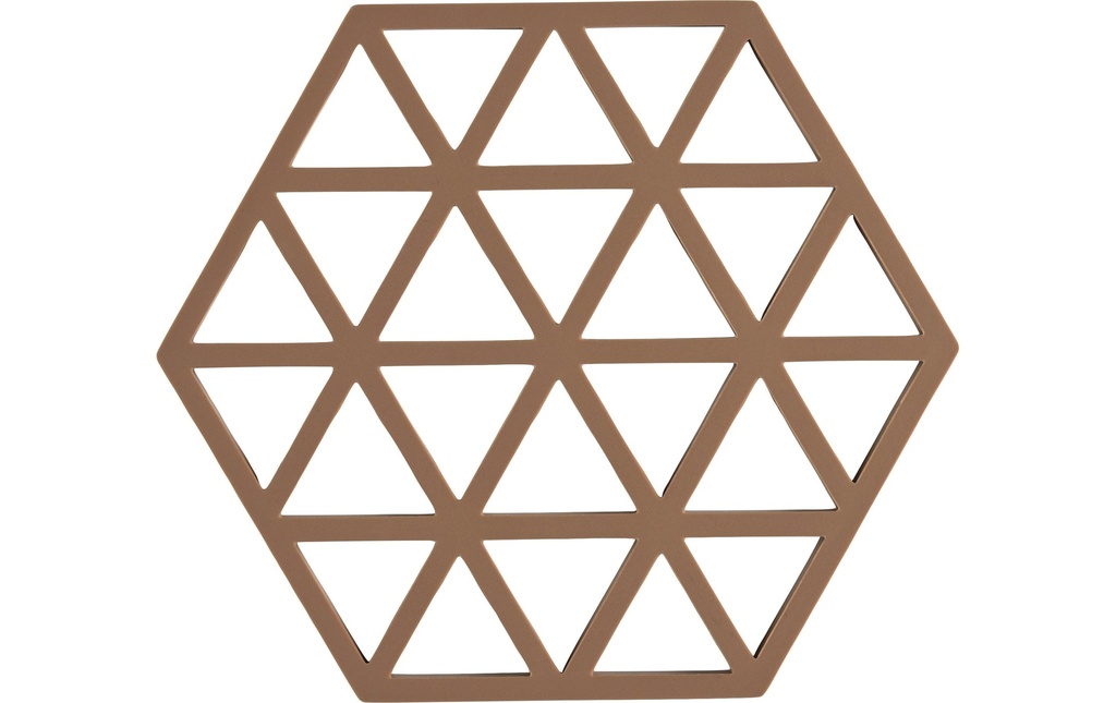Zone Denmark Dessous de plat Triangles Brun clair