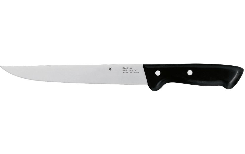 WMF Couteau à viande Classic Line 20 cm, Noir