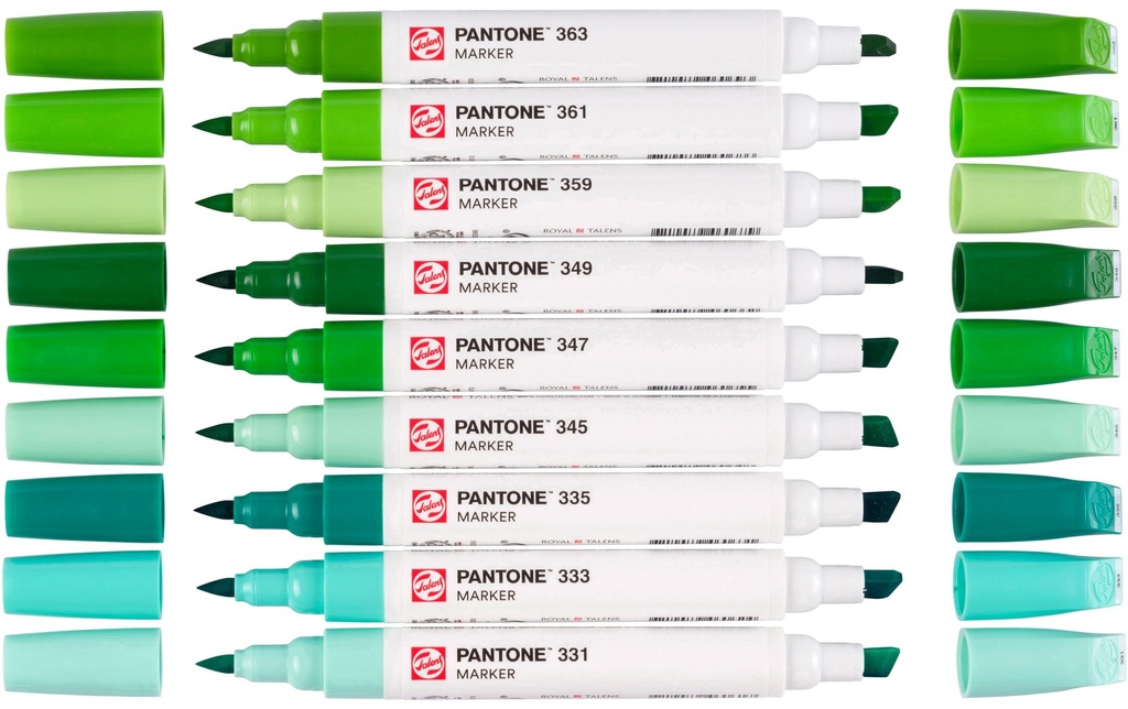 Talens Marqueur Pantone 9x Set Green