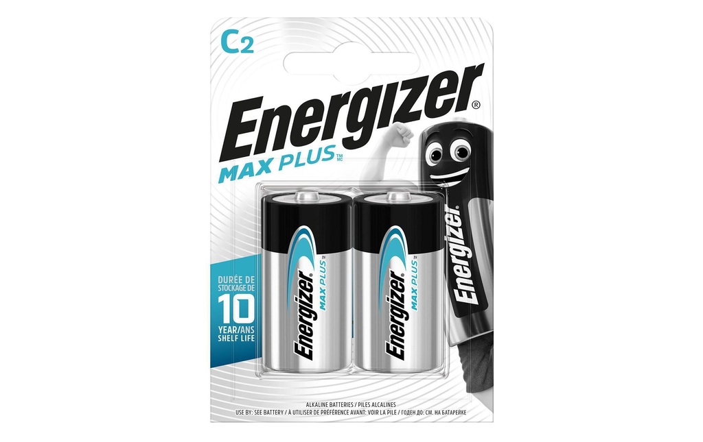 Energizer Pile Max Plus Baby C , 2 Pièce/s