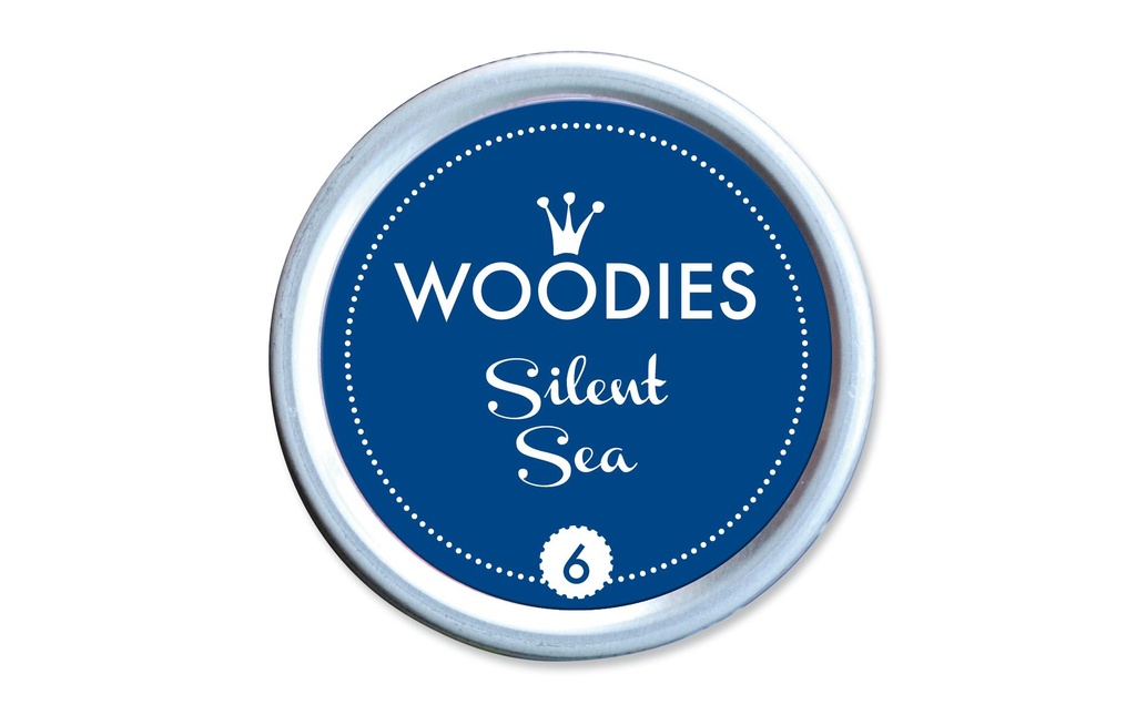 Woodies Tampon encreur Bleu