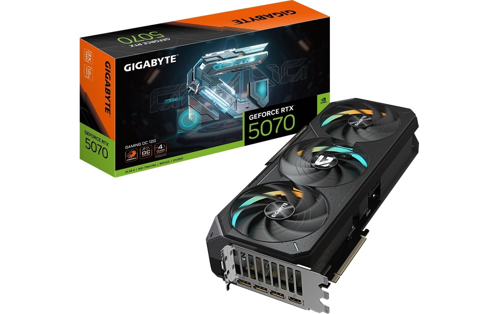 Gigabyte Carte graphique GeForce RTX 5070 Ti GAMING OC 16 GB