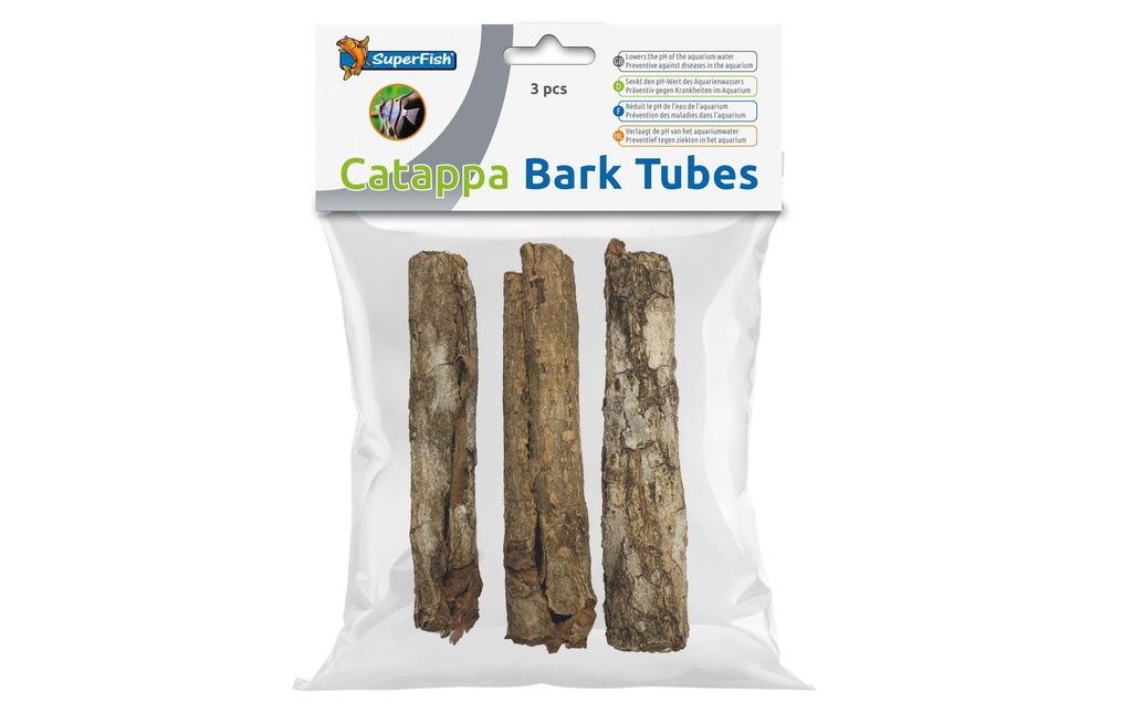 SuperFish Tube de catappa, 3 pièces