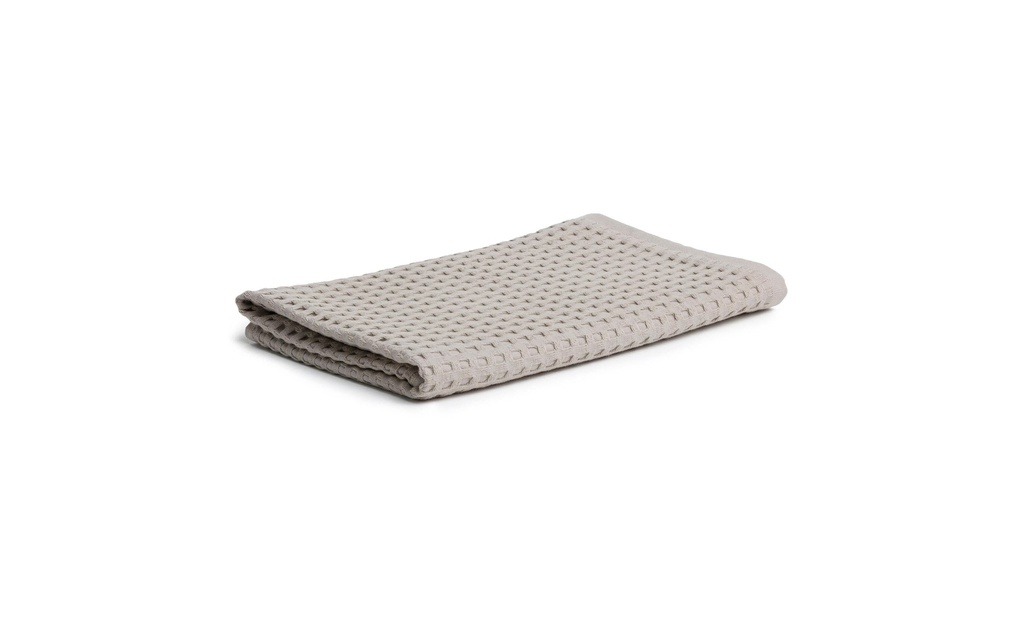 Möve Serviette de douche Piquée 70 x 140 cm, Gris