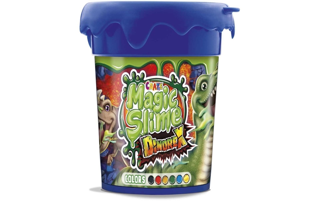Craze Dino Magic Slime avec figurine à collectionner assortis