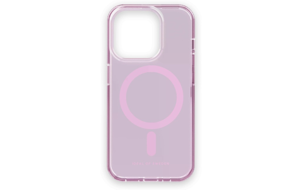 Ideal of Sweden Coque arrière Clear Case iPhone 15 Pro Max Light Pink