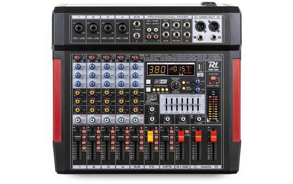 Power Dynamics Table de mixage PDM-T604