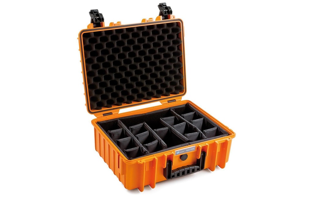 B&W Malette pour l’extérieur Typ 5000 RPD Orange