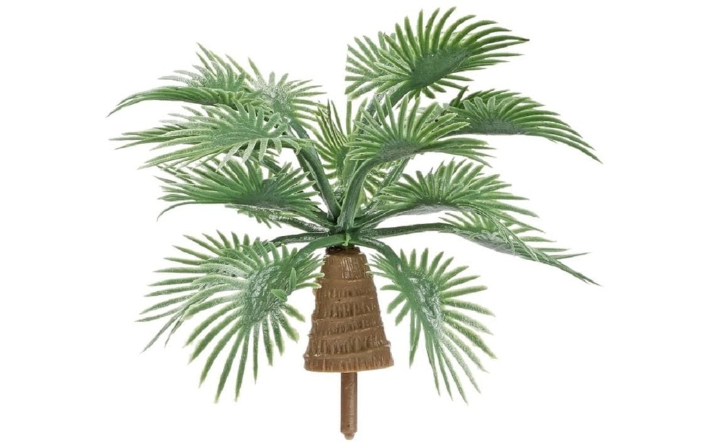 HobbyFun Mini ustensiles Arbuste de palmier 4 cm, vert