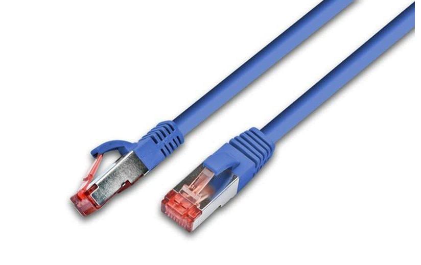 Wirewin Câble patch RJ-45 - RJ-45, Cat 6, S/FTP, 0.25 m, Bleu