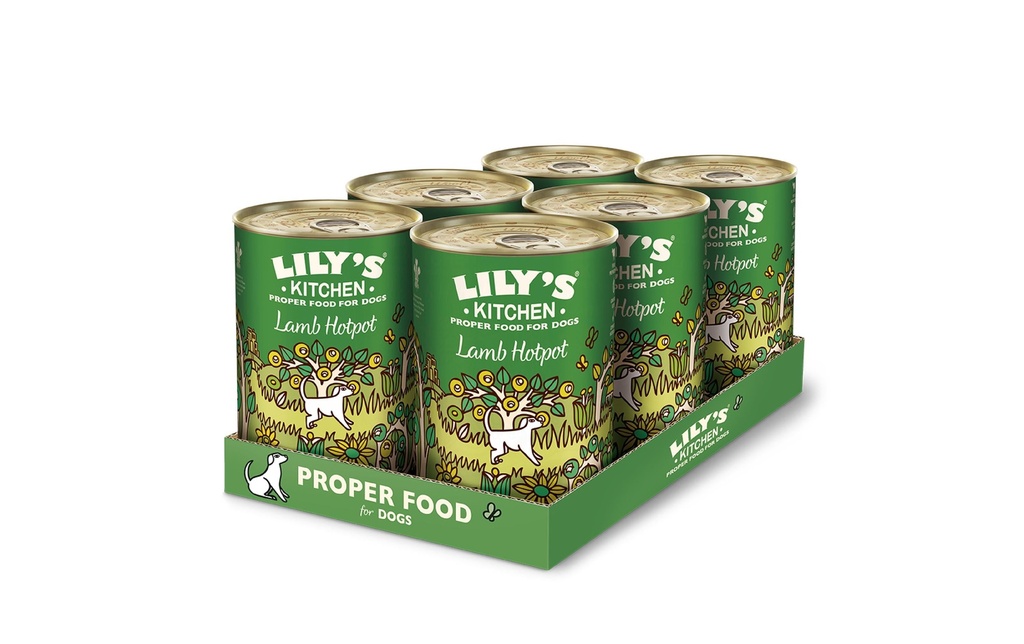 Lily's Kitchen Alimentation humide Ragoût d'agneau, 6 x 400 g